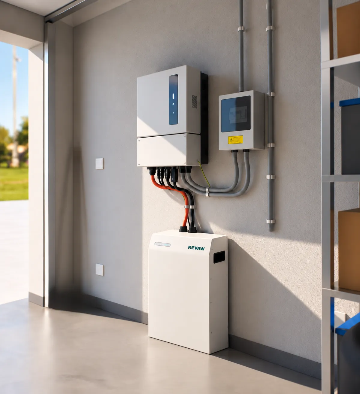 Batterie REVAW installée à Lyon